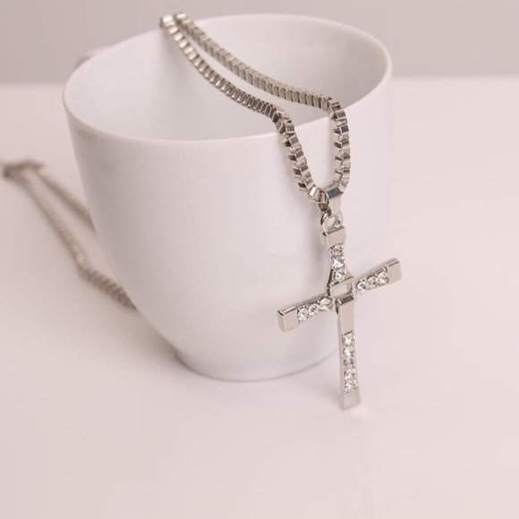 Other - men cross necklace